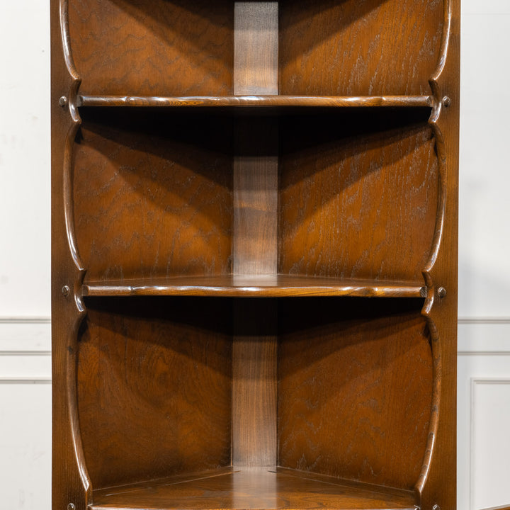 英国【ERCOL アーコール】エルム コーナーキャビネット No.474 Old Colonial オールドコロニアル /26G-B2