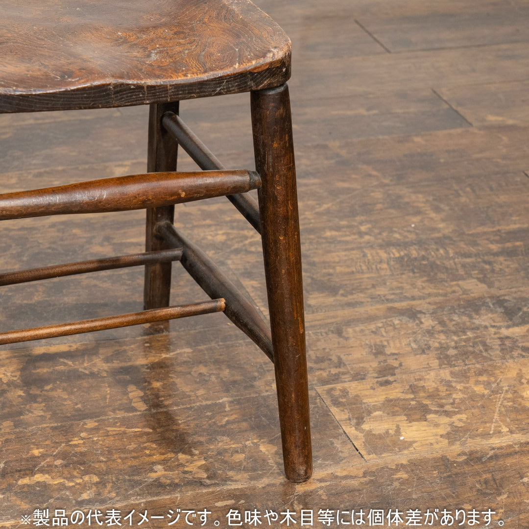 【複数あり】背面に聖書を入れられる作りが特徴的 バイブルポケット付き ラダーバック チャーチチェア /26H