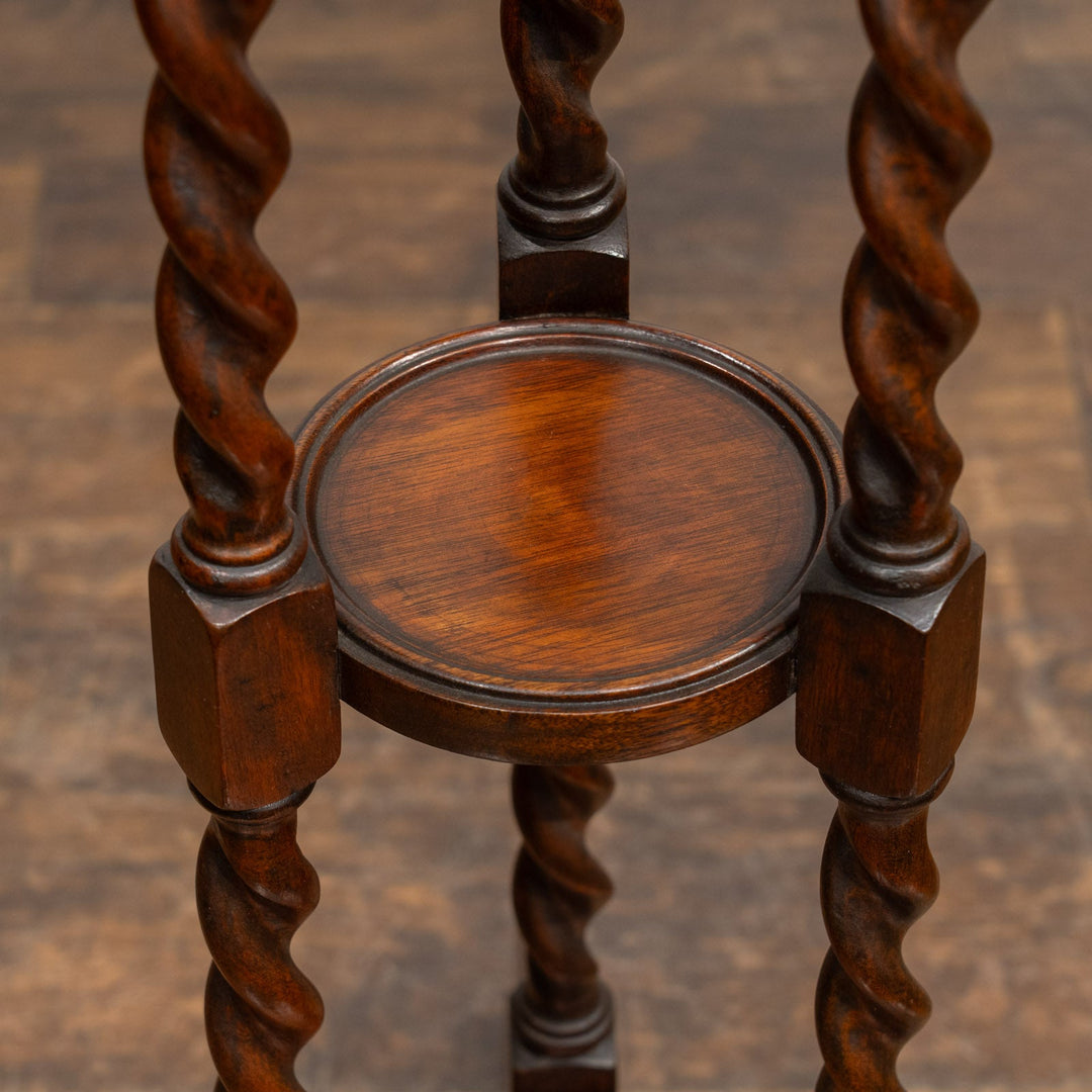 花や観葉植物を飾ってお部屋を華やかな空間に オーク プラントスタンド /16G