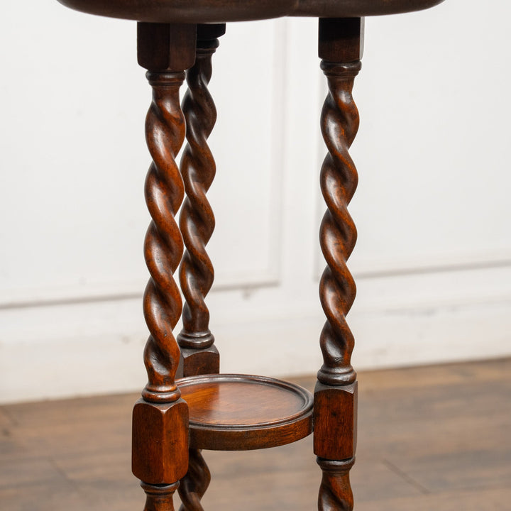 花や観葉植物を飾ってお部屋を華やかな空間に オーク プラントスタンド /16G