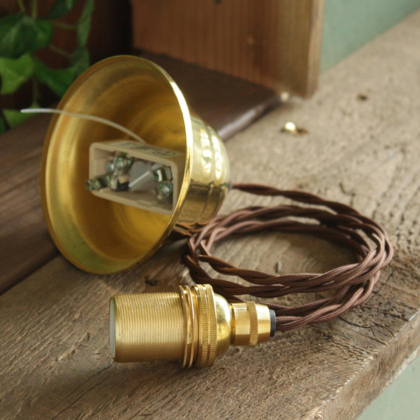 THE GLOBEオリジナル真鍮製ペンダントランプ/original pendantlamp