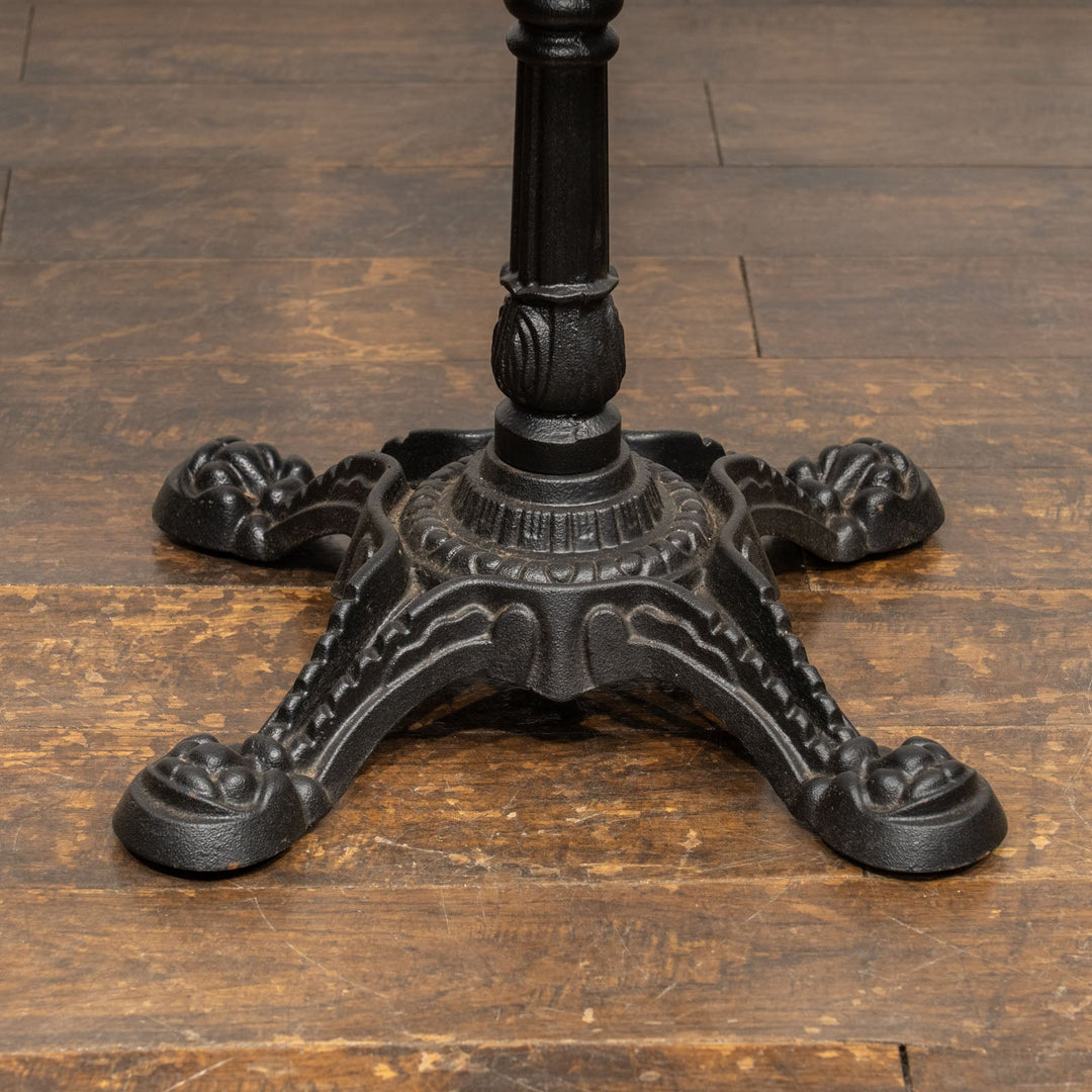 デコラティブなアイアンレッグが目を惹く オーク パブテーブル /19G