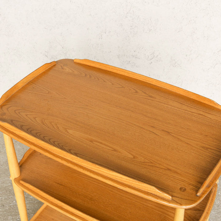 英国【ERCOL アーコール】伝統的な英国ティートロリースタイル トロリーワゴン Windsor ウインザー/20A [m]