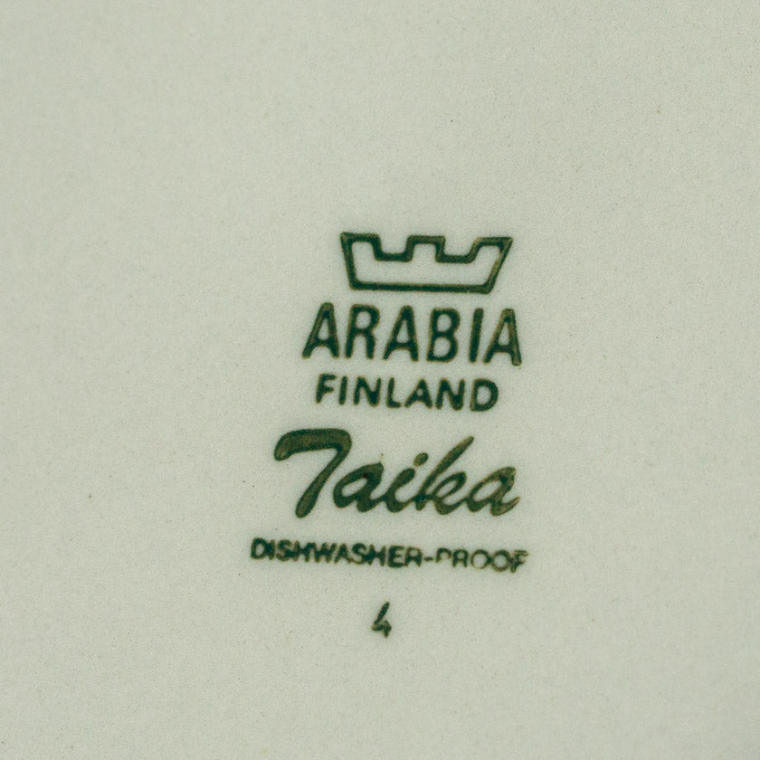 【ARABIA アラビア Taika タイカ】ブレッドプレート 20cm /20KB-3[m]