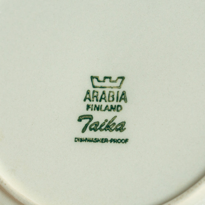 【ARABIA アラビア Taika タイカ】ブレッドプレート 20cm /20KB-4[m]