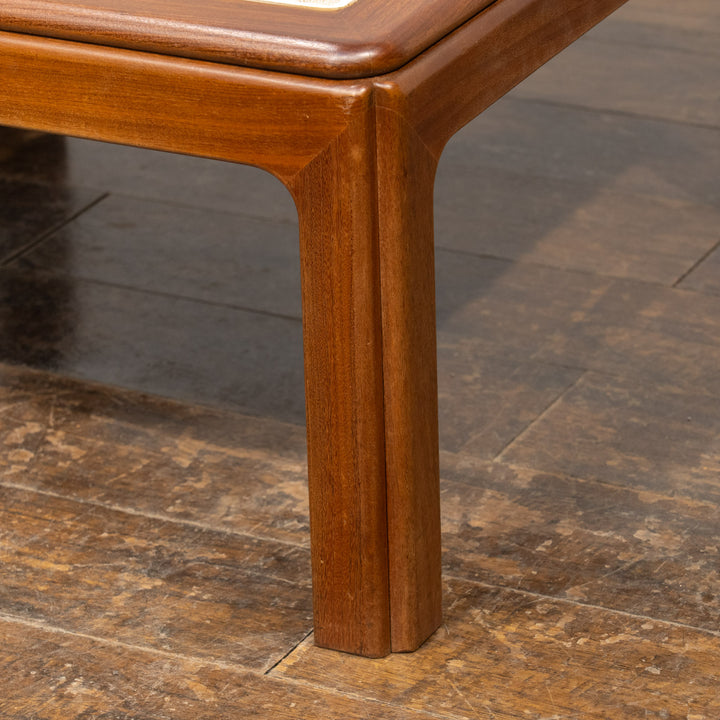 英国【G-PLAN ジープラン】可愛らしい幾何学模様のタイルが特徴的 タイルトップ スクエア コーヒーテーブル /20L-1