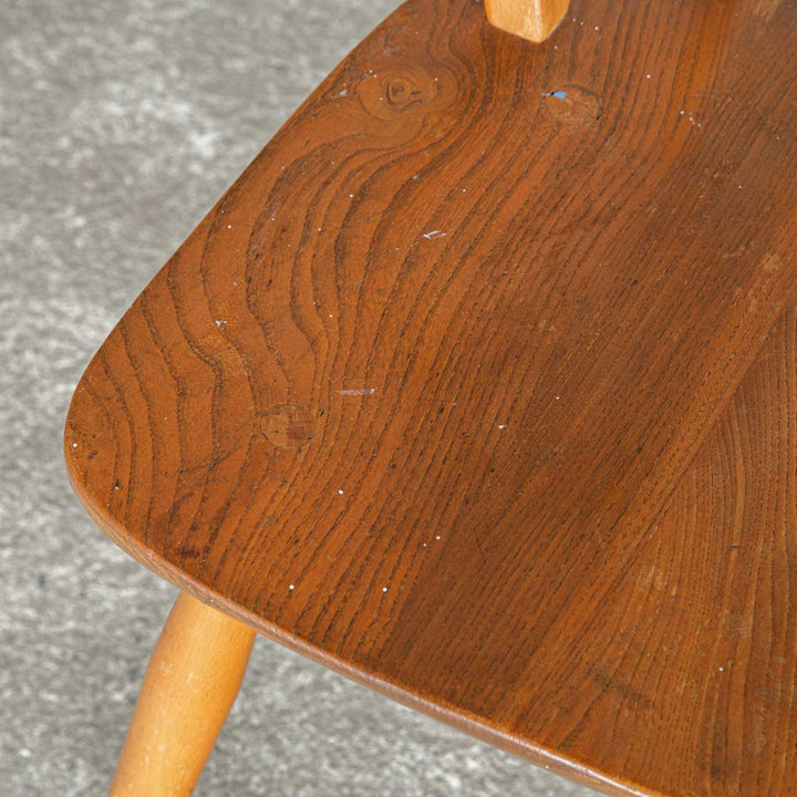 英国【ERCOL アーコール】エルム 4本スポーク フープバックチェア No.400 Windsor ウインザー /20L-4[m]