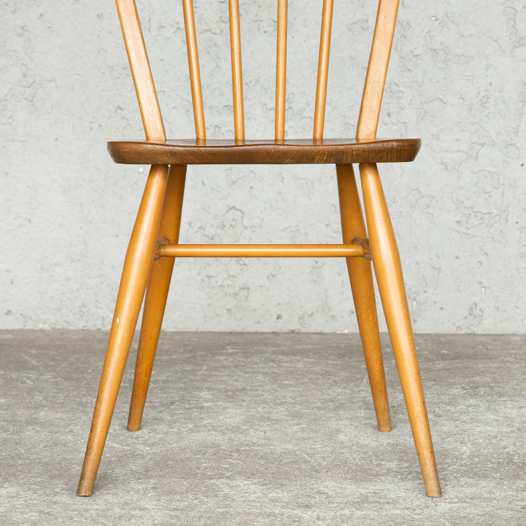 英国【ERCOL アーコール】エルム 4本スポーク フープバックチェア No.400 Windsor ウインザー /20L-4[m]