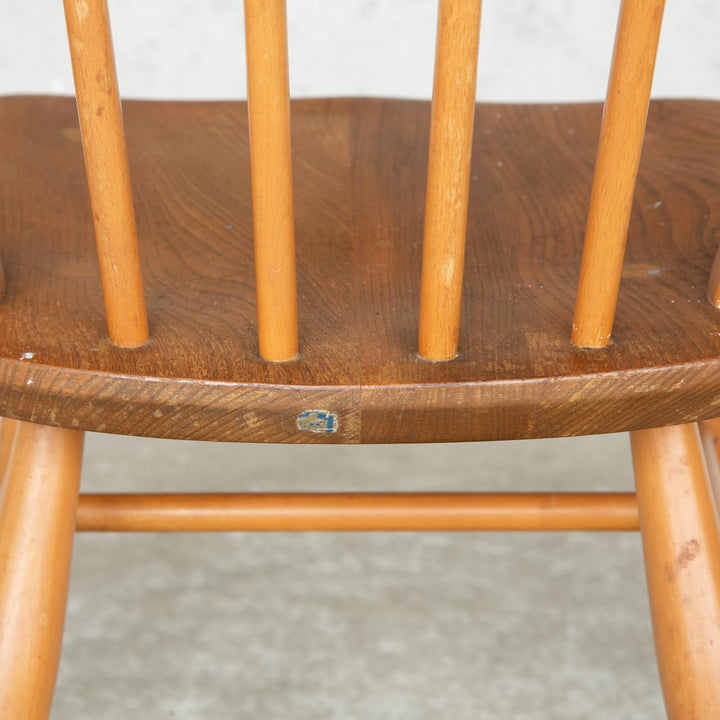 英国【ERCOL アーコール】エルム 4本スポーク フープバックチェア No.400 Windsor ウインザー /20L-4[m]
