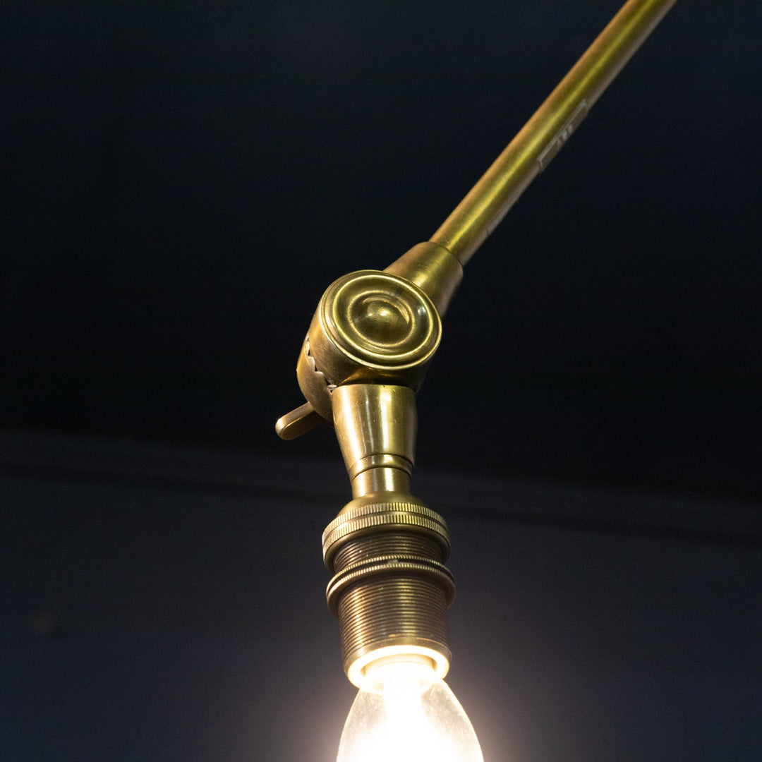 アメリカンヴィンテージを踏襲した 真鍮製 シーリングランプ 直付け・直配線仕様