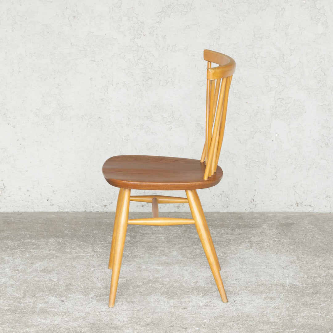 英国【ERCOL アーコール】交差したスポークが特徴的 ラティスチェア Windsor ウインザー /22E-5[m]