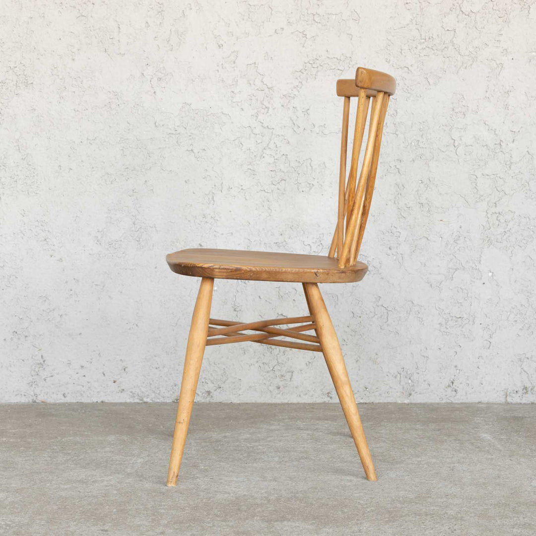 英国【ERCOL アーコール】交差したスポークが特徴的 ラティスチェア Windsor ウインザー /22E-7[m]