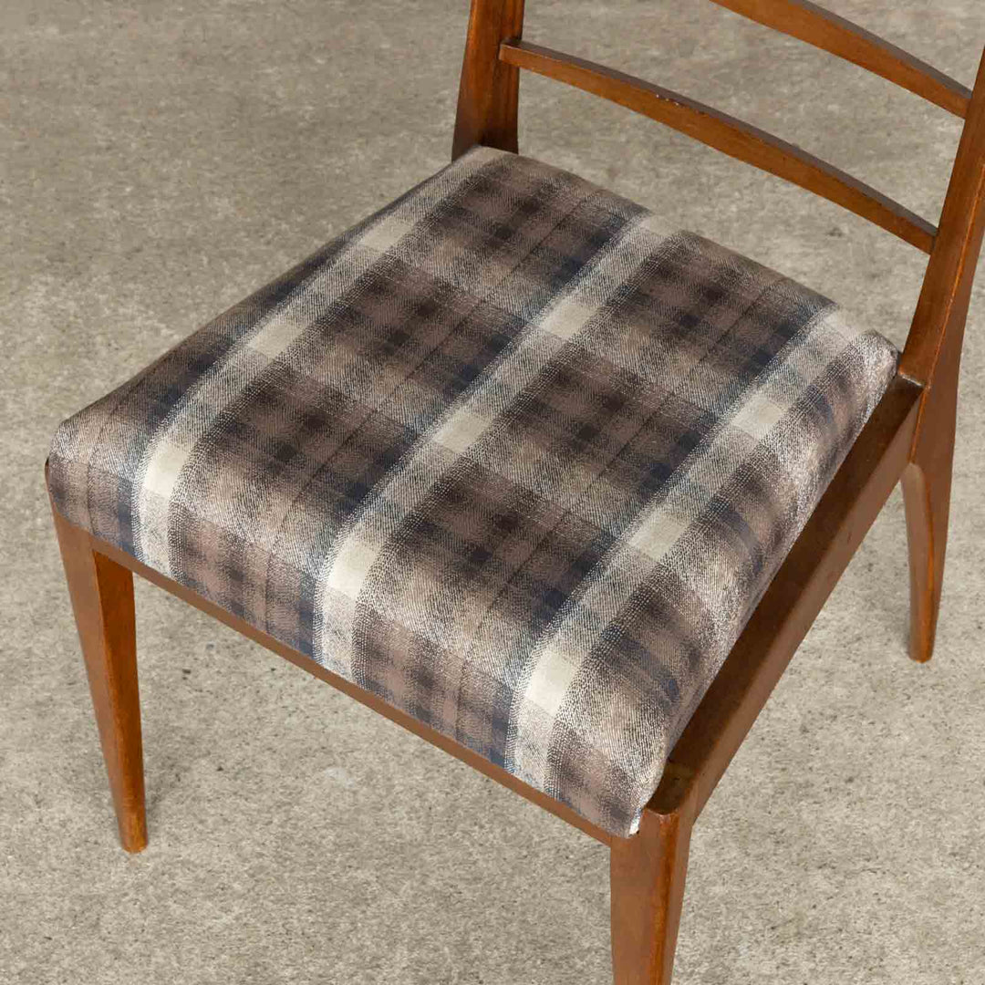英国【A.H.MCINTOSH マッキントッシュ】直線のすっきりとしたデザイン ラダーバック ダイニングチェア /22I-3[m]