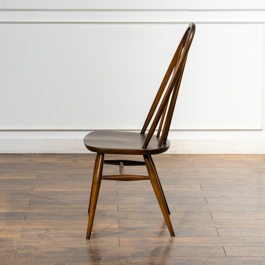 英国【ERCOL アーコール】曲木のボウバック 5本スポーク クエーカーチェア No.365 Windsor ウインザー /22I-15[m]