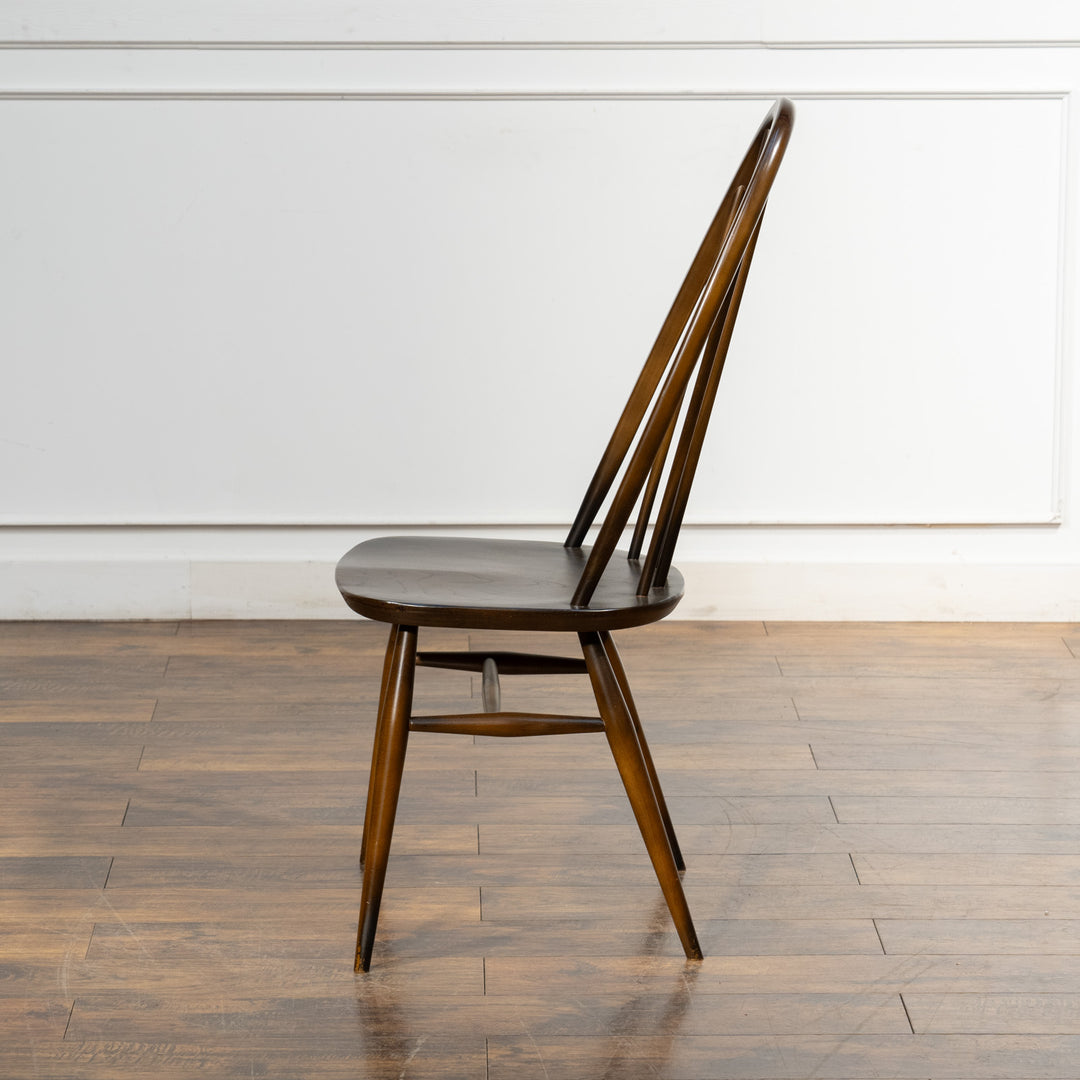 英国【ERCOL アーコール】曲木のボウバック 5本スポーク クエーカーチェア No.365 Windsor ウインザー /22I-26[m]