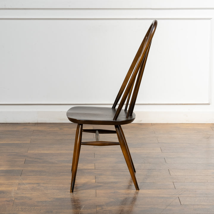 英国【ERCOL アーコール】曲木のボウバック 5本スポーク クエーカーチェア No.365 Windsor ウインザー /22I-26[m]