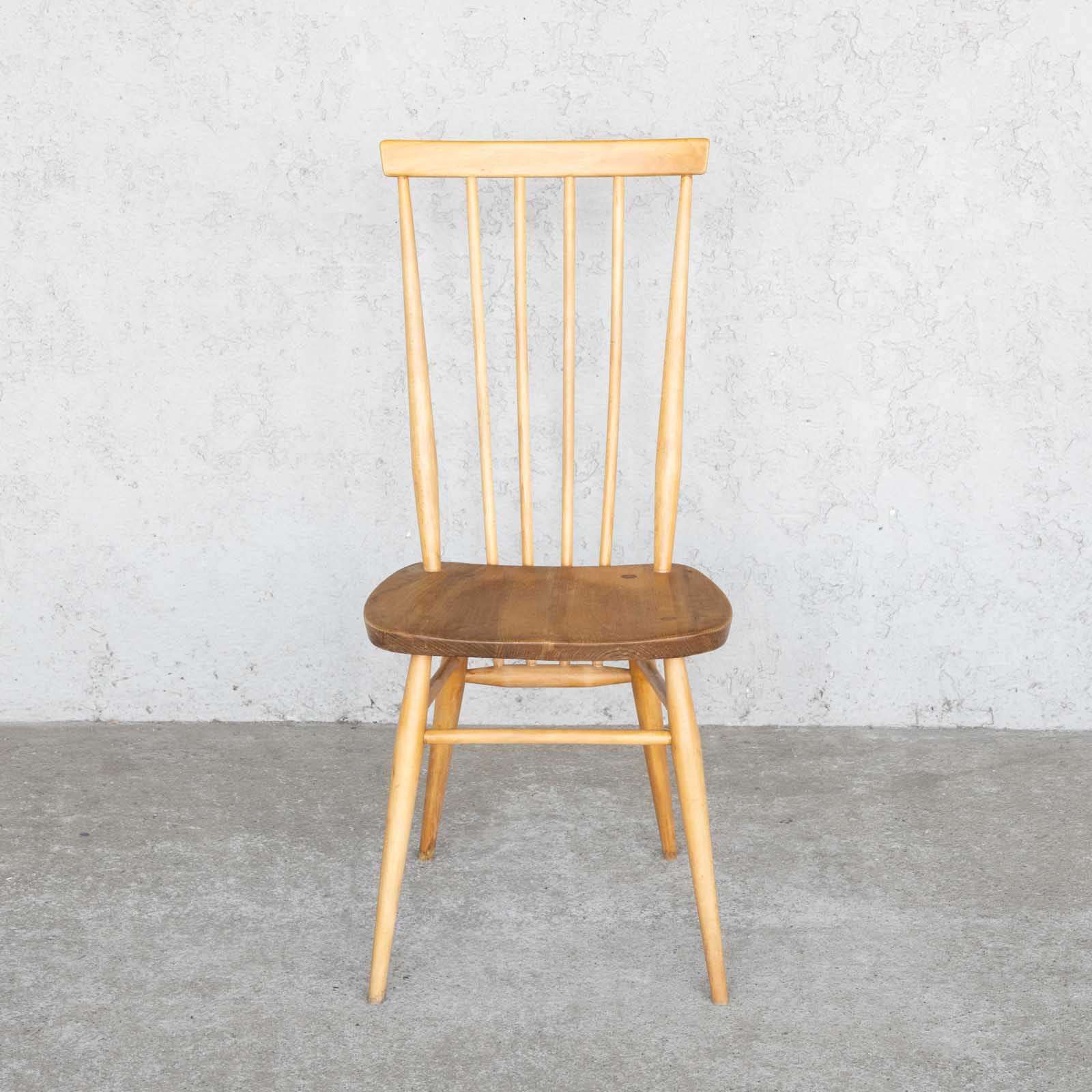 英国【ERCOL アーコール】シンプルで直線的なデザイン ハイバック