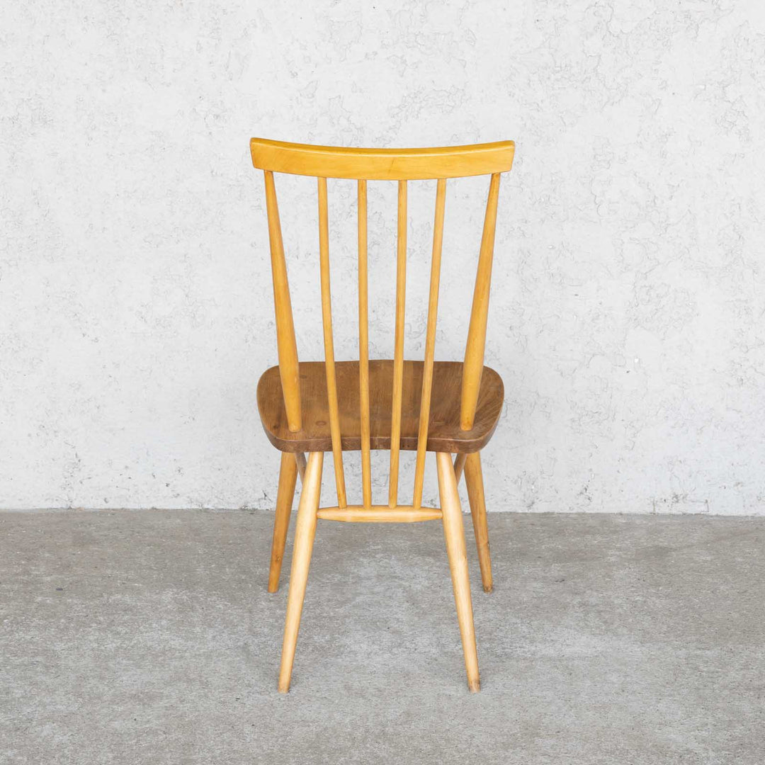 英国【ERCOL アーコール】シンプルで直線的なデザイン ハイバック スティックバックチェア No.608 Windsor ウインザー /22I-4[m]