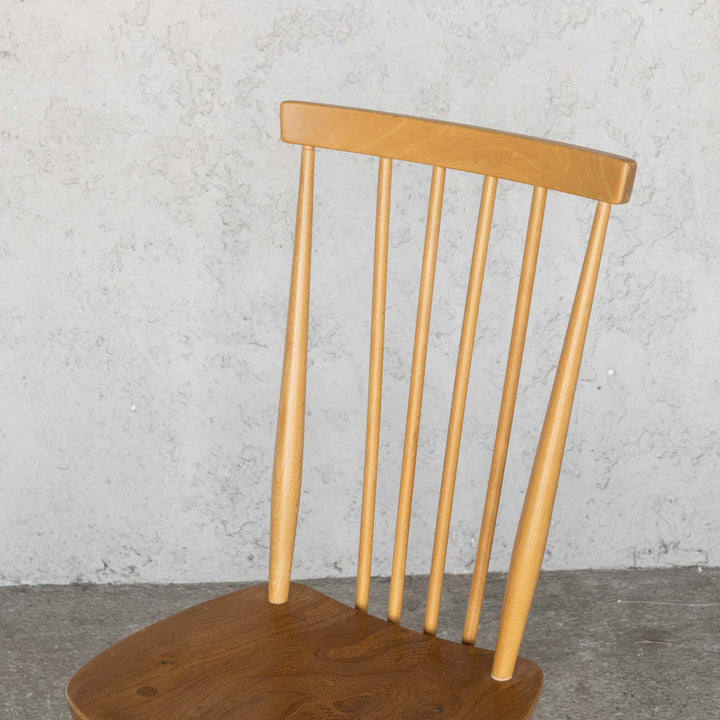 英国【ERCOL アーコール】シンプルで直線的なデザイン ハイバック スティックバックチェア No.608 Windsor ウインザー /22I-5[m]