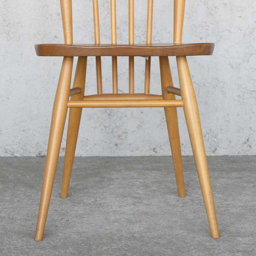 英国【ERCOL アーコール】シンプルで直線的なデザイン ハイバック スティックバックチェア No.608 Windsor ウインザー /22I-5[m]