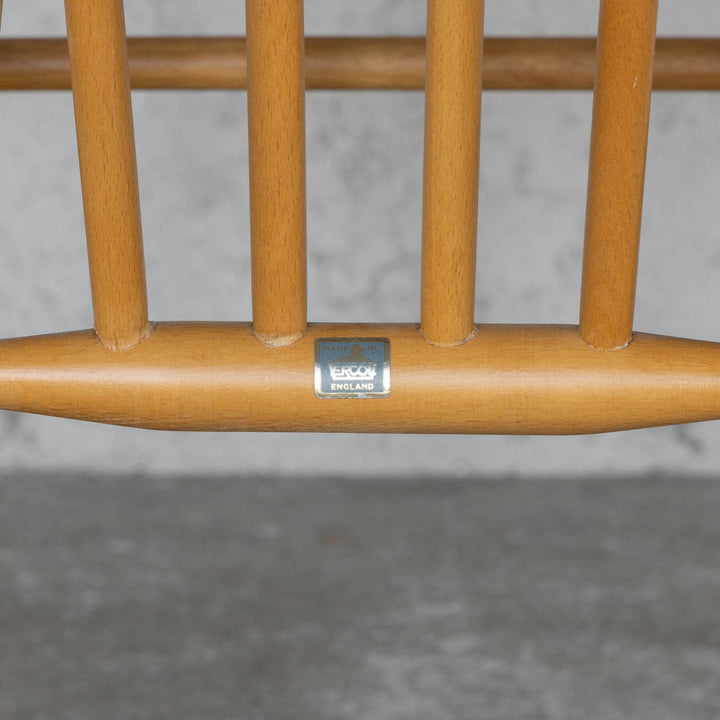 英国【ERCOL アーコール】シンプルで直線的なデザイン ハイバック スティックバックチェア No.608 Windsor ウインザー /22I-5[m]