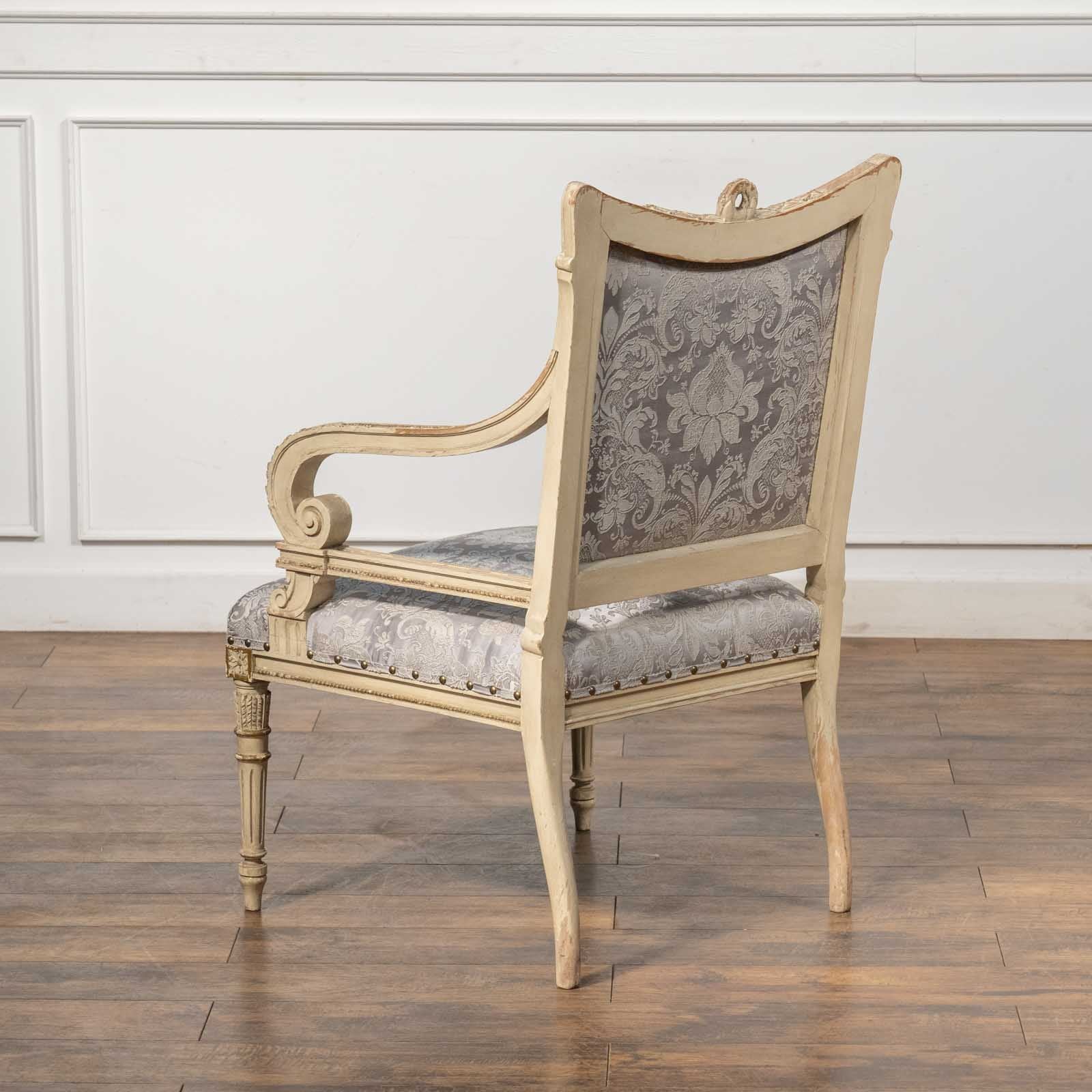 ルイ16世様式 美品 ルイ 16世様式フランス メダリオンアームチェア