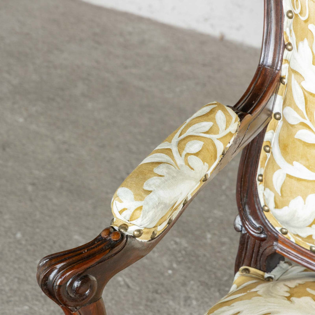優雅なロカイユ装飾が上品 セティ［Sanderson /A CELEBRATION OF THE NATIONAL TRUST FABRICS］/15I [m]