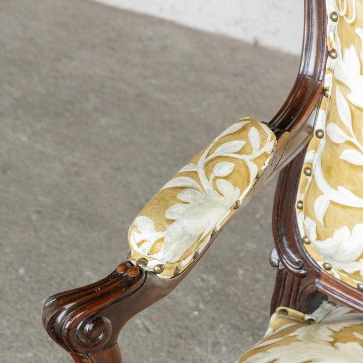優雅なロカイユ装飾が上品 セティ［Sanderson /A CELEBRATION OF THE NATIONAL TRUST FABRICS］/15I [m]