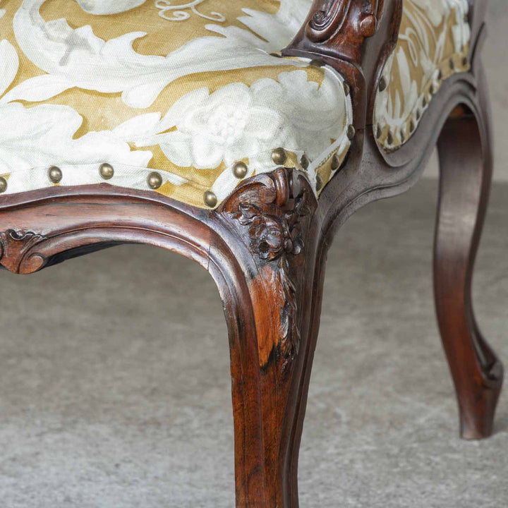 優雅なロカイユ装飾が上品 セティ［Sanderson /A CELEBRATION OF THE NATIONAL TRUST FABRICS］/15I [m]