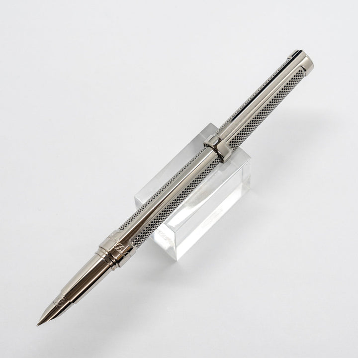 【S.T.Dupont エス・テー・デュポン /デフィ】革新的で洗練されたオリジナリティあふれるデザイン グリル 細字 F [万年筆][m]