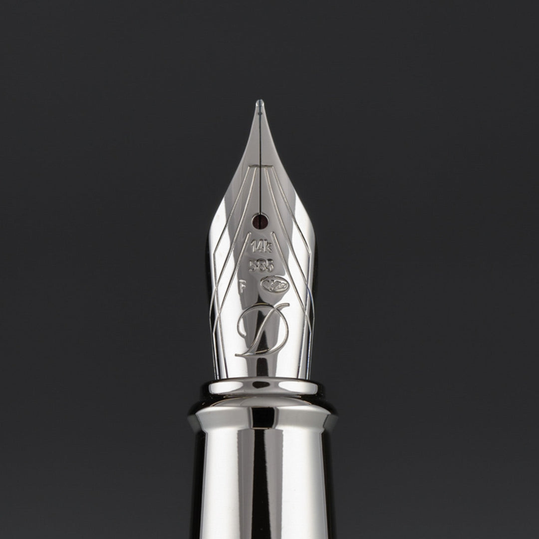 【S.T.Dupont エス・テー・デュポン /エリゼ】ウィンザー公にインスピレーションを受けた格調高いデザイン ウィンザー ラインD 細字 F [万年筆][m]