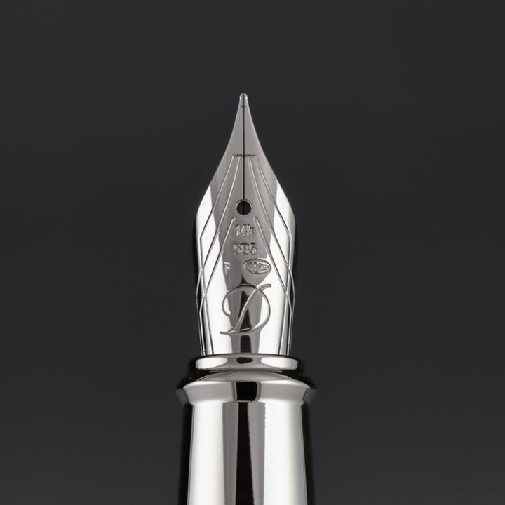 【S.T.Dupont エス・テー・デュポン /エリゼ】ウィンザー公にインスピレーションを受けた格調高いデザイン ウィンザー ラインD 細字 F [万年筆][m]