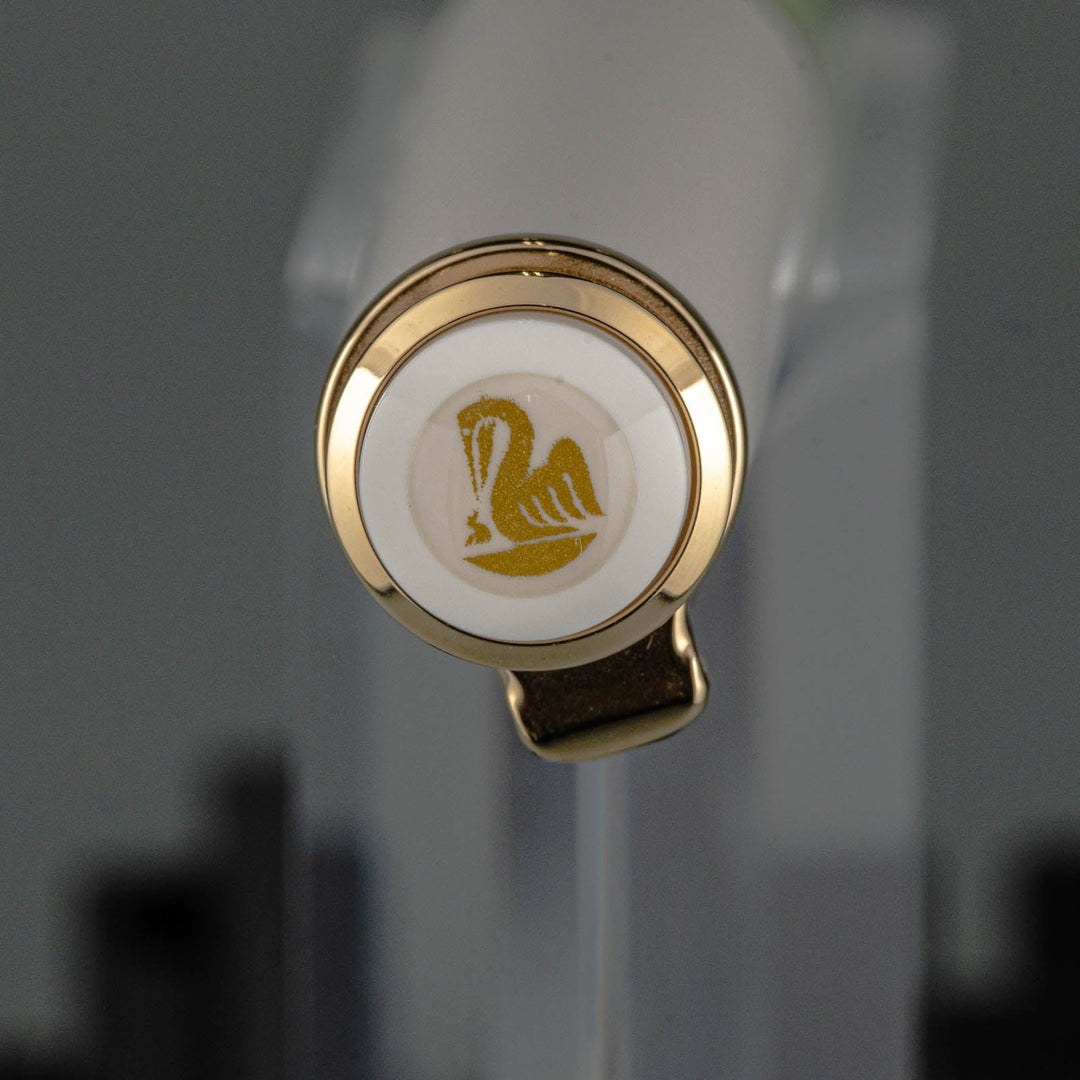 【Pelikan ペリカン /M200 Classic クラシック】限定1000本 特別生産品 淡く柔らかな色合いが上品 パステルグリーン 細字 F [万年筆][m]
