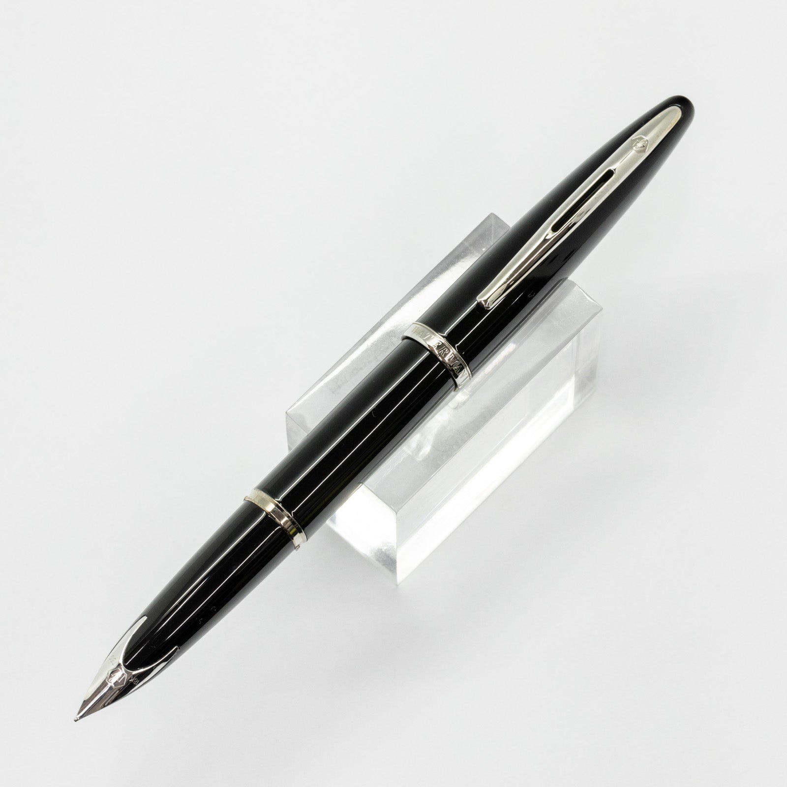 Waterman 万年筆 カレン ブラック・シーGT 細字 18金ペン先