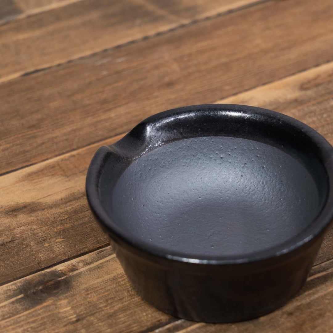 【かもしか道具店】 スパイスすりバチ 黒