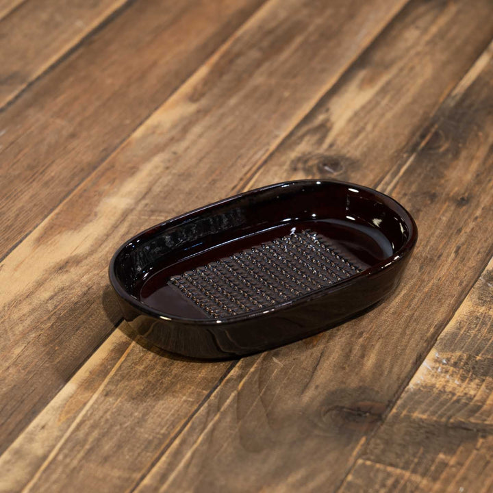 【かもしか道具店】 しょうがのおろし器 茶