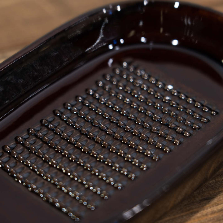【かもしか道具店】 しょうがのおろし器 茶