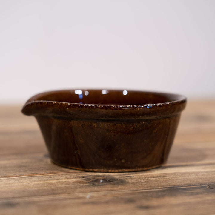【かもしか道具店】 スパイスすりバチ 茶