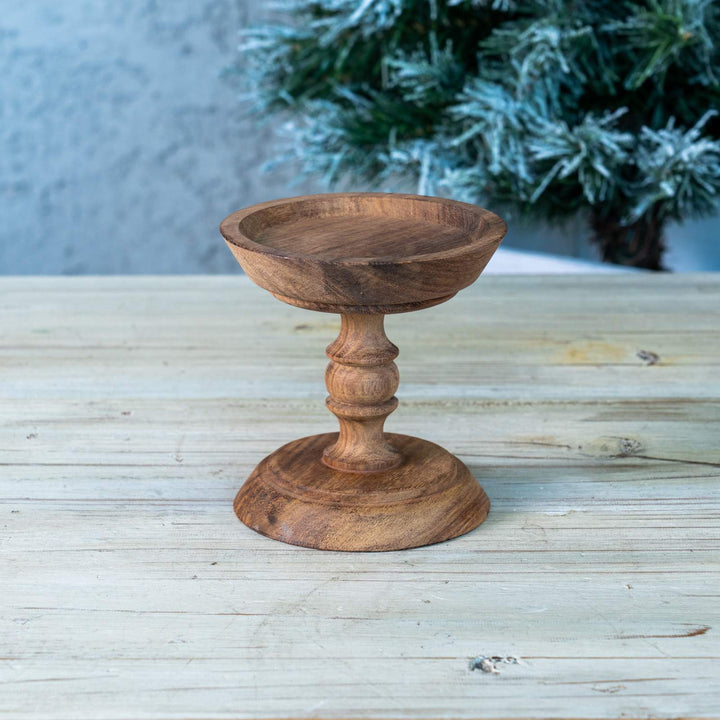 WOOD キャンドルスタンド コンポート(L)[m]