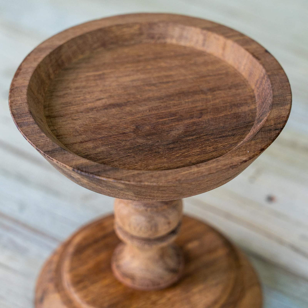 WOOD キャンドルスタンド コンポート(L)[m]