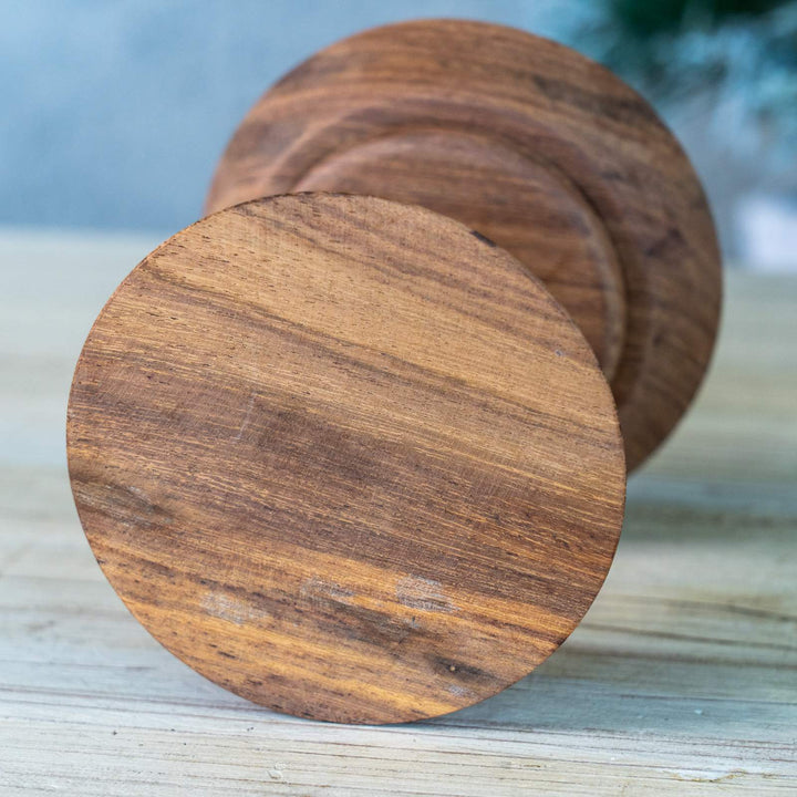 WOOD キャンドルスタンド コンポート(L)[m]