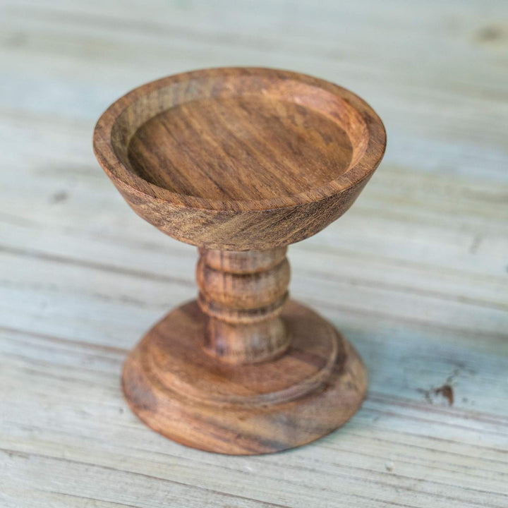 WOOD キャンドルスタンド コンポート(S)[m]