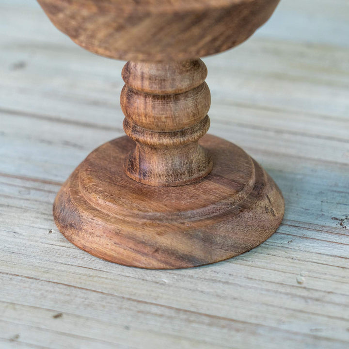 WOOD キャンドルスタンド コンポート(S)[m]