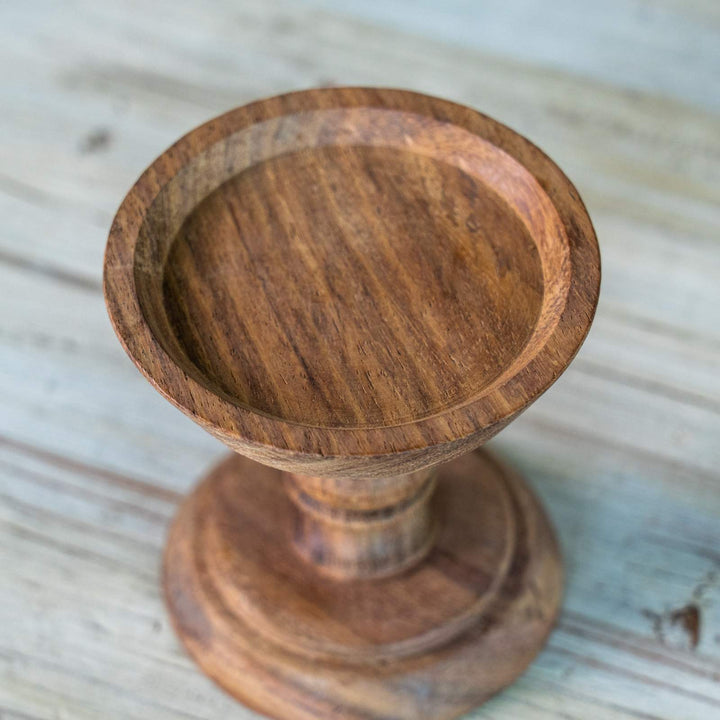 WOOD キャンドルスタンド コンポート(S)[m]