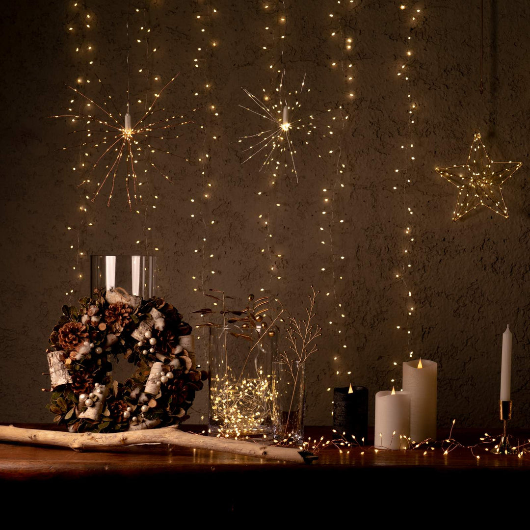 LEDライト ワイヤー デコレーション ブルーミング(S)