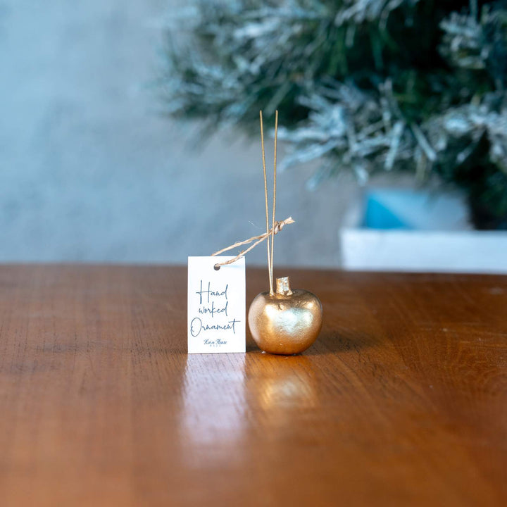 リースやツリーに飾れる タイアップ オーナメント アップル