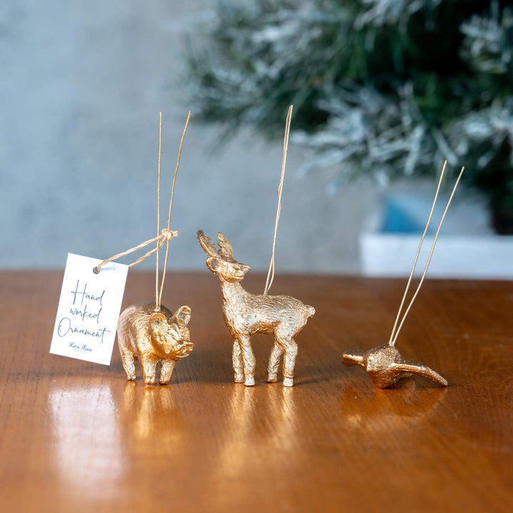 リースやツリーに飾れる タイアップ オーナメント アニマル A