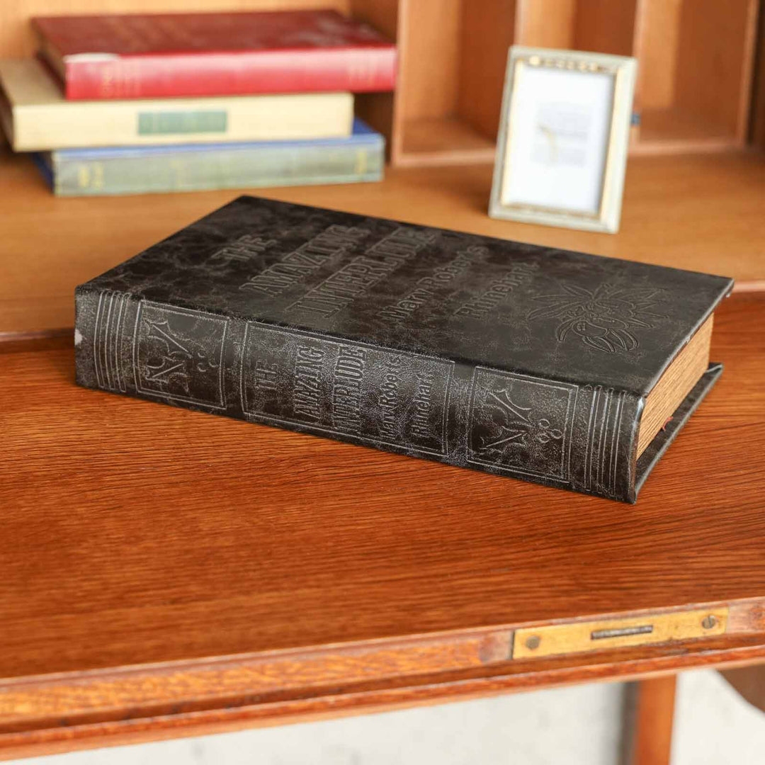 ◇まるでアンティークの洋書の様な質感 オールドブックボックス アソート 2点セット[m]