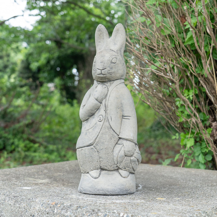 【ガーデンストーン】皆に愛されているうさぎ ピーターラビット