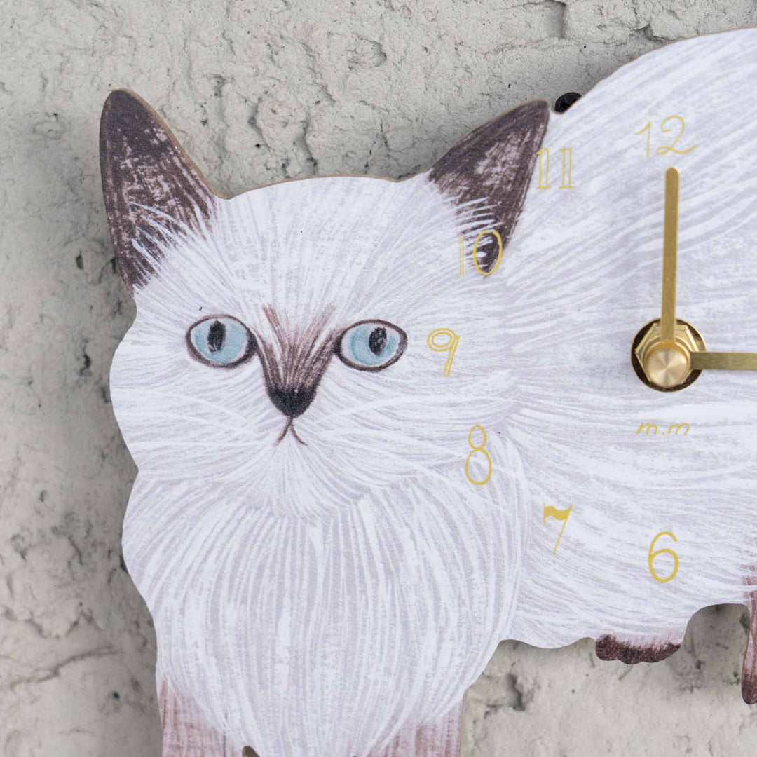 ◇松尾ミユキ Die cut clock(掛け時計) Chad